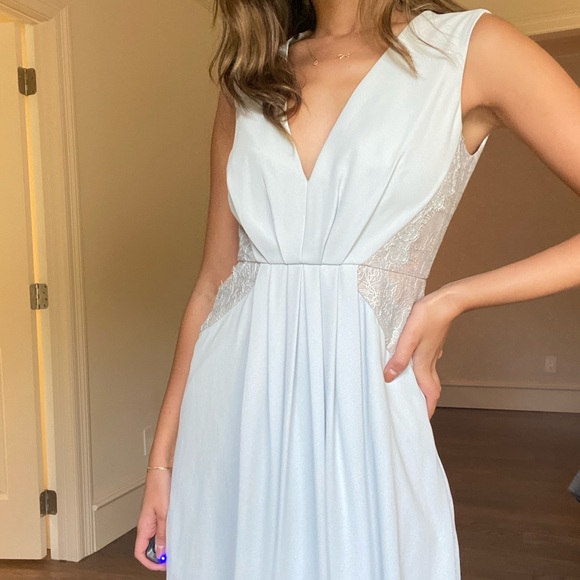 BCBGMaxAzria | Dresses | Bcbg Light Blue Dress | Poshmark